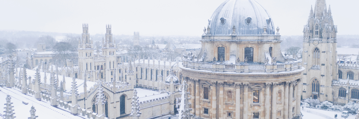 oxford in the snow 